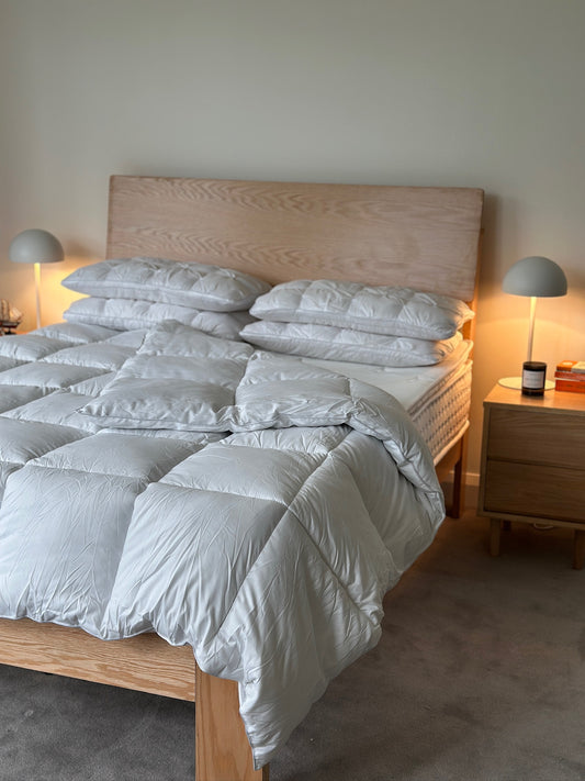 Queen Frame + Mattress Premium Bundle